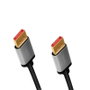 LogiLink Cable DisplayPort DP/M a DP/M 8K/60 Hz, 3 m, negro/gris
