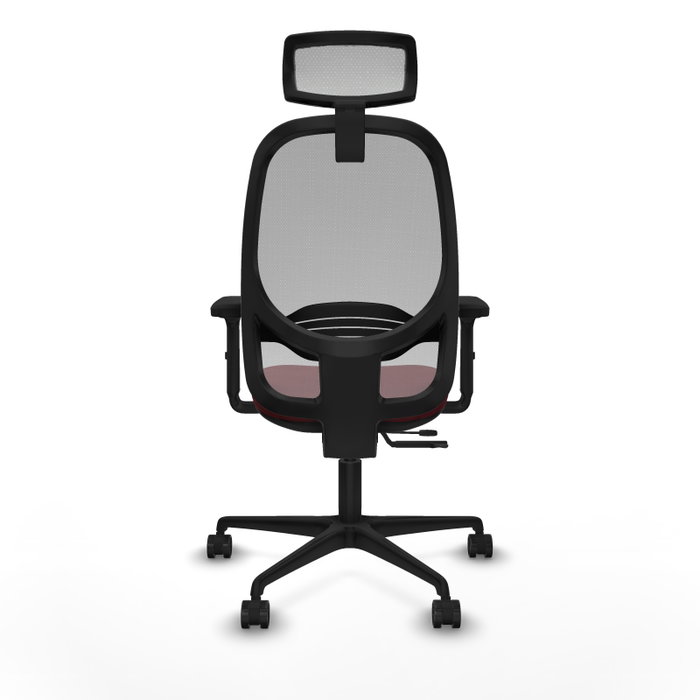 PIQUERAS Y CRESPO Silla de oficina Cilanco con mecanismo Sincro/Traslack, Granate y Gris PIQUERAS Y CRESPO Silla de oficina Cilanco con mecanismo Sincro/Traslack, Granate y Gris