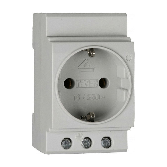EFB Elektronik EK633.1 Toma de corriente de 1 polo para carril DIN, Gris EFB Elektronik EK633.1 Toma de corriente de 1 polo para carril DIN, Gris
