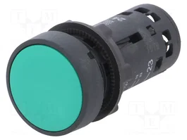 SCHNEIDER ELECTRIC Interruptor de presión Harmony XB7 verde NA x2 22mm