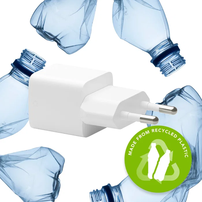 Dbramante1928 Cargador de Pared 20W PD USB-C CH20EUWH7093, Blanco, Enchufe Europa