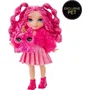 MGA Muñeca Little Fashion Rosa Rainbow High 15 cm +4 años con 5 puntos de articulación y mascota
