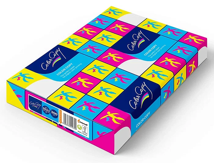 Color copy Papel SRA3 Multifuncion 320x450 mm Blanco 300 gr Paquete 125 Hojas Satinado Impresion Digital