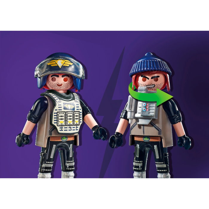 Playmobil City Action 71147 Fuerzas Especiales Quad Multiterreno Multicolor