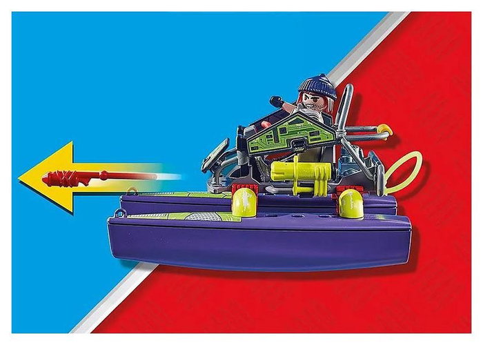Playmobil City Action 71147 Fuerzas Especiales Quad Multiterreno Multicolor