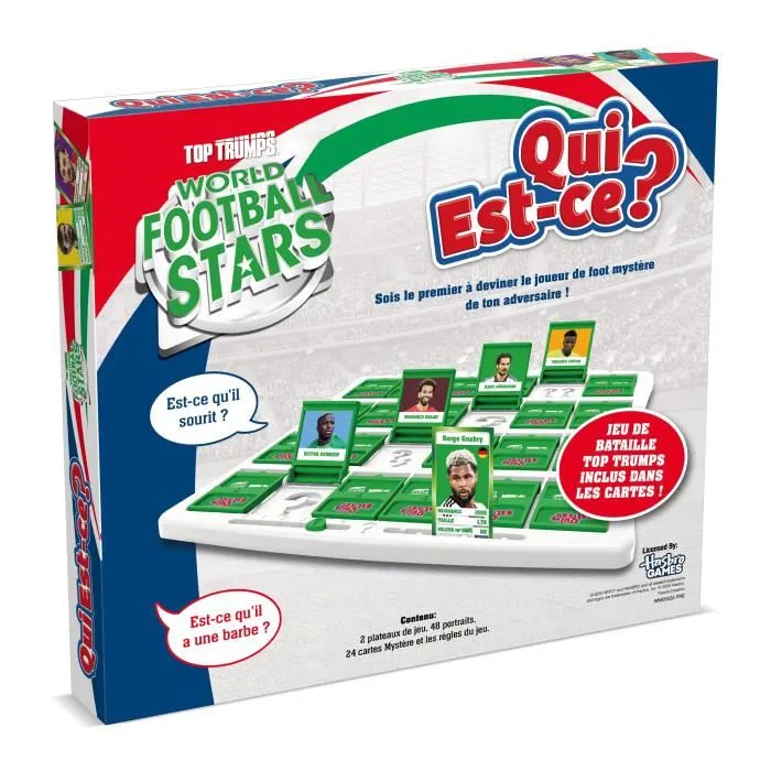 Winning Moves WIN5036905062442 Estrellas del Fútbol Mundial Juego de Mesa para Mayores de 6 años