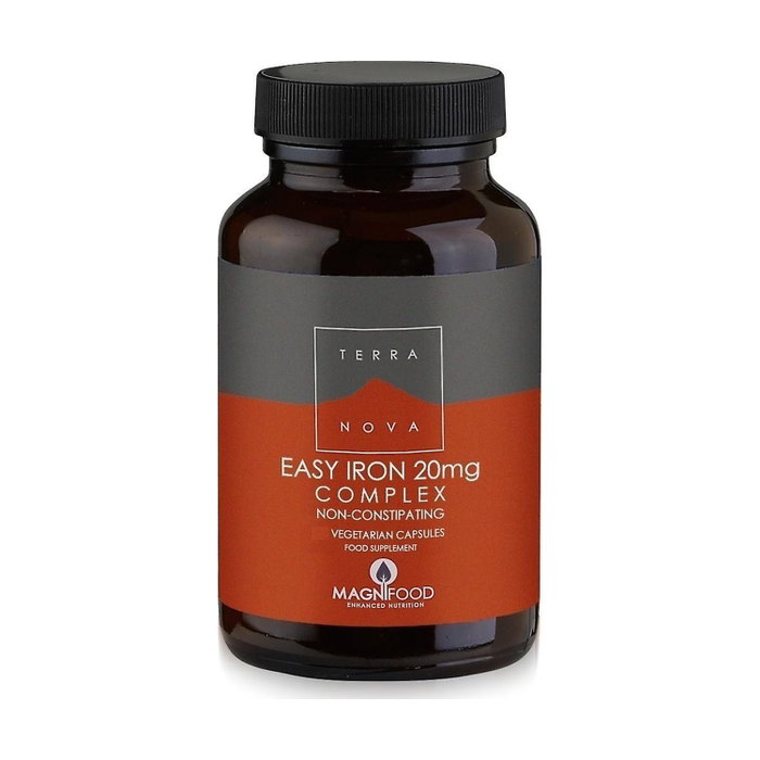 TERRANOVA Hierro Bisglicinato 20 mg, 100 cápsulas TERRANOVA Hierro Bisglicinato 20 mg, 100 cápsulas