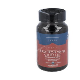 TERRANOVA Hierro Bisglicinato 20Mg 100 Cápsulas Vegetarianas Veganas Magnifood