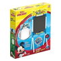 Chicos Pizarra Mickey Reversible 37x32x98 cm con 12 Piezas