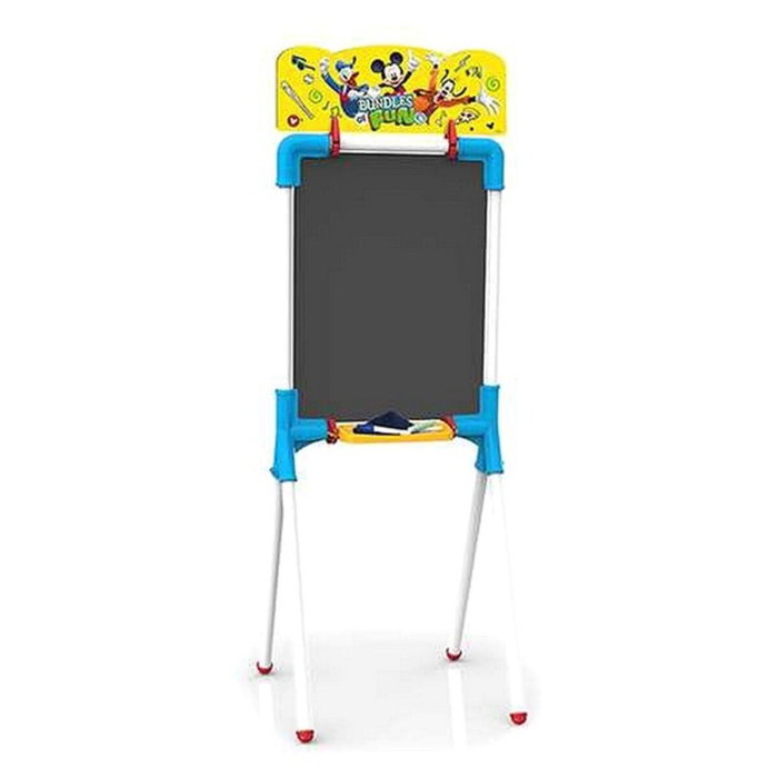 Chicos Pizarra Mickey Reversible 37x32x98 cm con 12 Piezas Chicos Pizarra Mickey Reversible 37x32x98 cm con 12 Piezas