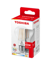 TOSHIBA Bombilla LED Filamento A60 E27 7W 2700K