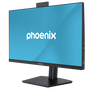 Phoenix technologies Monitor Vision 24 Pro 23.8" Full HD IPS 75Hz Webcam y Altavoces Integrados HDMI DisplayPort Soporte Ajustable