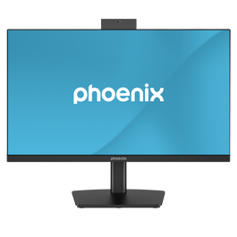 Phoenix technologies Monitor Vision 24 Pro 23.8" Full HD IPS 75Hz Webcam y Altavoces Integrados HDMI DisplayPort Soporte Ajustable