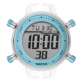 Watxandco RWA1071 Reloj Digital para Mujer Transparente