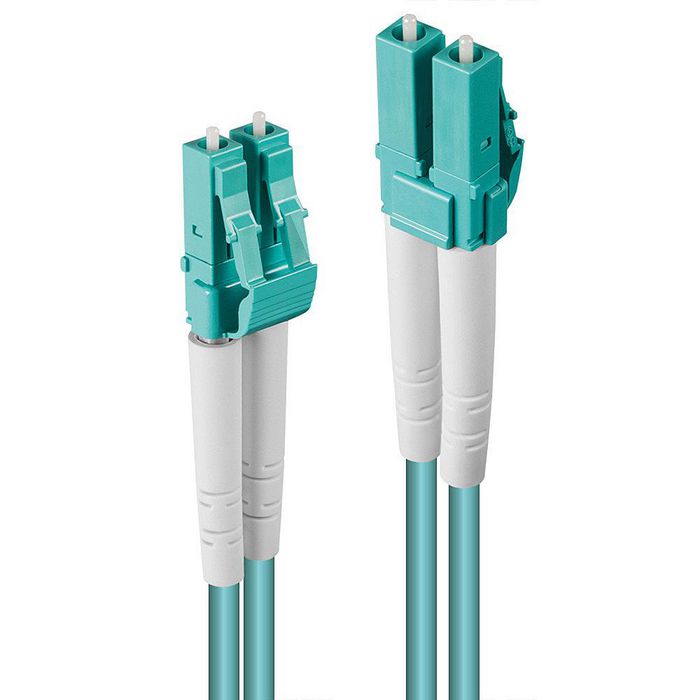 Lindy Cable de Fibra Óptica LC-LC OM3 50/125 Multimodo 5m para Telecomunicaciones y Conexiones de Alta Velocidad Lindy Cable de Fibra Óptica LC-LC OM3 50/125 Multimodo 5m para Telecomunicaciones y Conexiones de Alta Velocidad