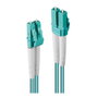 Lindy Cable de fibra óptica OM3 5 m LC-LC Turquesa