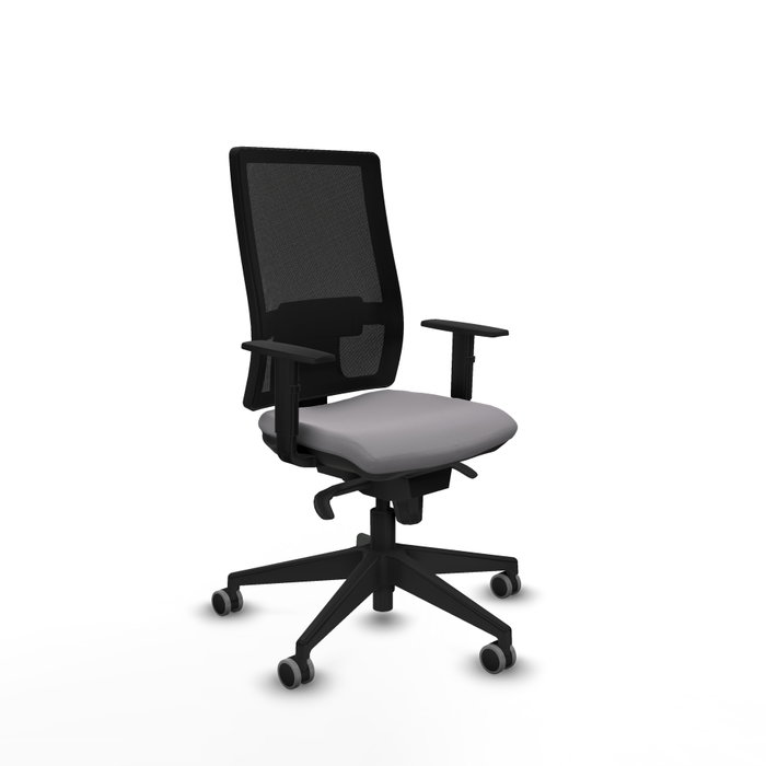 PIQUERAS Y CRESPO Silla de oficina Horna Gris con mecanismo Sincro PIQUERAS Y CRESPO Silla de oficina Horna Gris con mecanismo Sincro