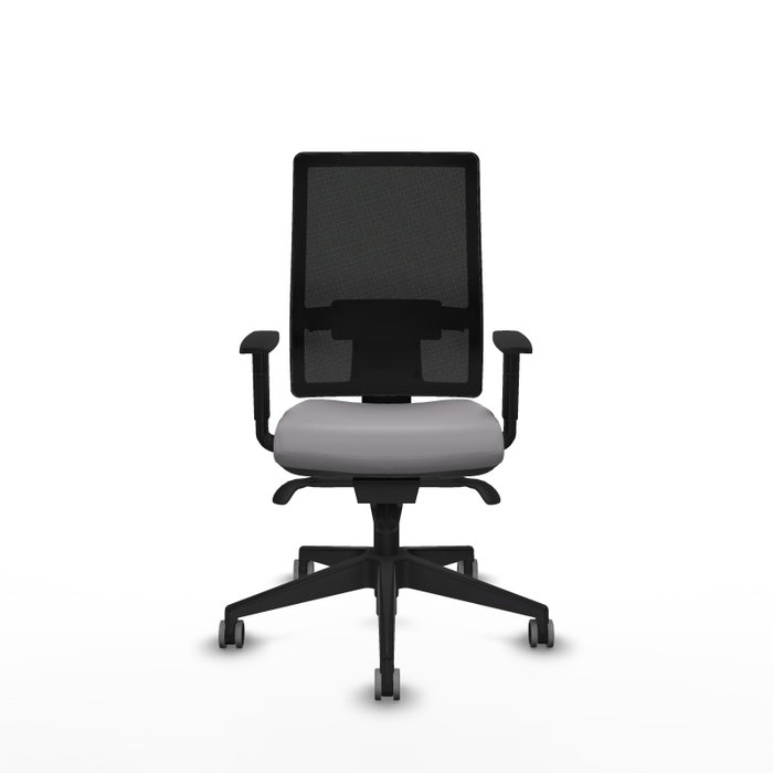 PIQUERAS Y CRESPO Silla de oficina Horna Gris con mecanismo Sincro PIQUERAS Y CRESPO Silla de oficina Horna Gris con mecanismo Sincro