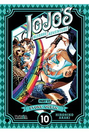 Editorial Ivrea, S.L. JoJo's Bizarre Adventure Parte 6: Stone Ocean 10 (Edición Deluxe) de Hirohiko Araki