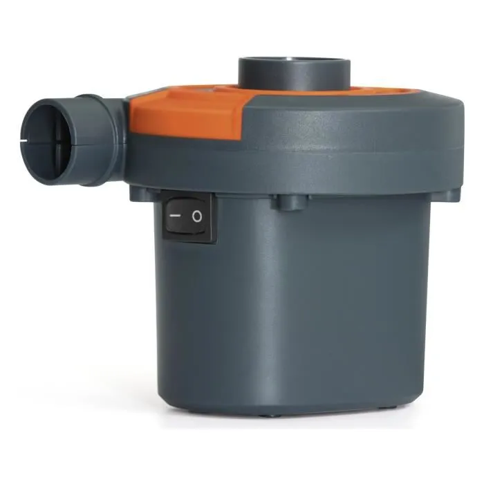 Bestway Bomba de Aire Eléctrica Sidewinder - Inflado y Desinflado Rápido 490 L/min - Conexión Red y Mechero