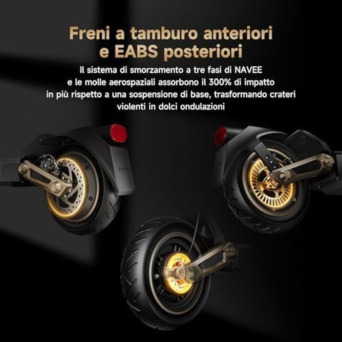 NAVEE ST3 Patinete Eléctrico Negro NAVEE ST3 Patinete Eléctrico Negro