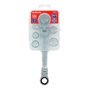 Workpro Llave de estrella doble con carraca articulada 14x19 mm, 6 bocas intercambiables (8-17 mm), 7 piezas, CR-V 72 dientes