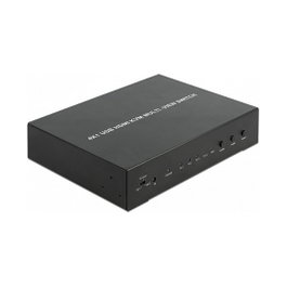 DeLOCK KVM 4 en 1 Multiview Switch 4 x HDMI con USB 2.0