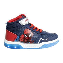 Cerdá Deportiva Suela PVC con Luces Spiderman T032 Niños Talla 32 Dark Blue