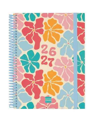 Finocam Agenda Diva para Estudiantes Espiral Curso 2026-2027 155x212mm Finocam Agenda Diva para Estudiantes Espiral Curso 2026-2027 155x212mm