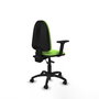 PIQUERAS Y CRESPO Silla de oficina Aýna color Pistacho con Brazos 2D