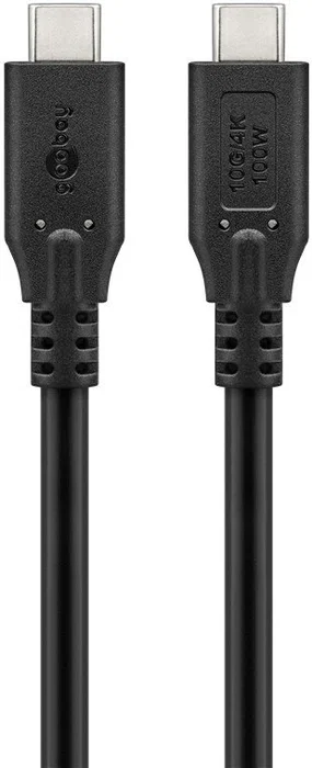 Goobay Cable USB 3.2 Gen 1 USB-C a USB-A 3 metros Negro