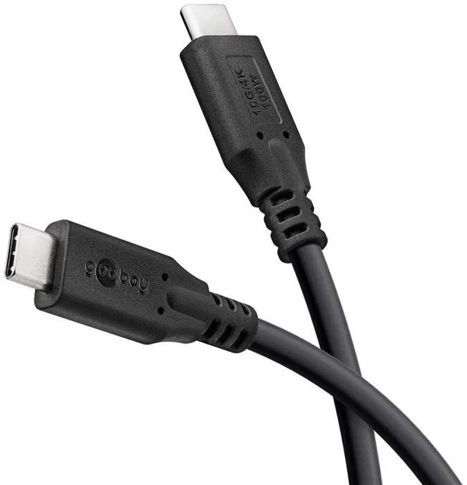 Goobay Cable USB 3.2 Gen 1 USB-C a USB-A 3 metros Negro