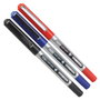 CMP General Set de 3 Bolígrafos Rollers Negro, Azul y Rojo