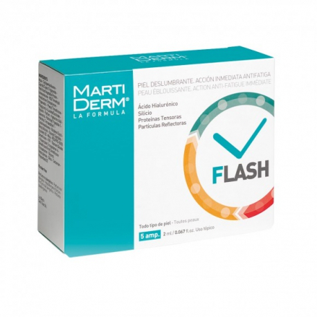 Martiderm The Originals Flash 5 x 2 ml Ampollas Antiedad y Luminosidad