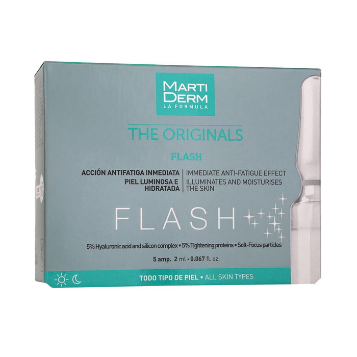Martiderm The Originals Flash 5 x 2 ml Ampollas Antiedad y Luminosidad