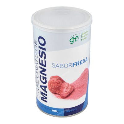 GHF Carbonato de Magnesio Sabor Fresa 180Gr Antiácido GHF Carbonato de Magnesio Sabor Fresa 180Gr Antiácido