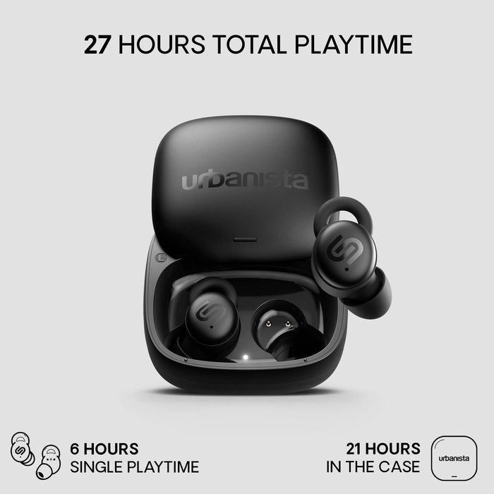 Urbanista auriculares true wireless Porto midnight black