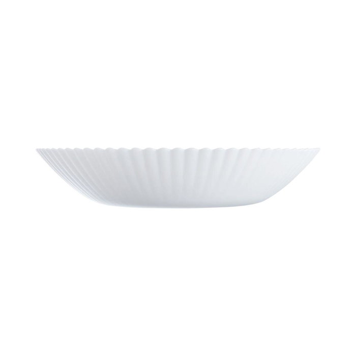 Luminarc Plato Hondo Bloom Blanco de 23,5 cm