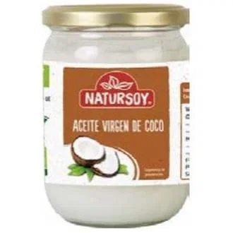 NATURSOY Aceite De Coco Bio 400 Ml - Virgen Extra, Alimento Vegano, Ecológico, Crudo NATURSOY Aceite De Coco Bio 400 Ml - Virgen Extra, Alimento Vegano, Ecológico, Crudo