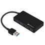 Phoenix Technologies Hub USB 4 Puertos USB 3.1 Gen1, SuperSpeed hasta 5 Gbps, Compatible con USB 3.0/2.0/1.1, Ampliación de Conectividad Plug & Play para PC y Portátil