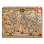 Educa Borrás Antique World Map Puzzle de 1000 piezas