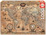 Educa Borrás Antique World Map Puzzle de 1000 piezas