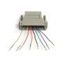 StarTech GC258MF Adaptador DB25 Macho a RJ45 Hembra Gris
