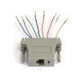 StarTech GC258MF Adaptador DB25 Macho a RJ45 Hembra Gris
