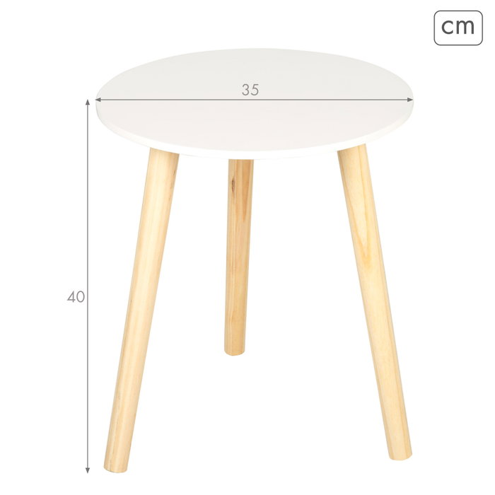MAX HOME Mesa Redonda de Madera MAX HOME Mesa Redonda de Madera
