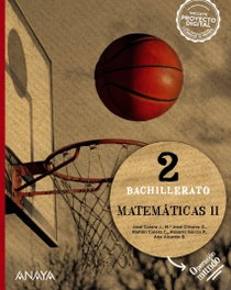 Anaya, Matemáticas II 2º Bachillerato Ciencias Naturales Operación Mundo 2023 - Colera Jiménez, José