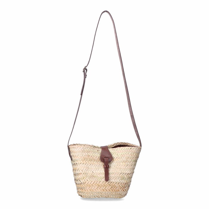 Basics Bolso plano con presilla y asa bandolera