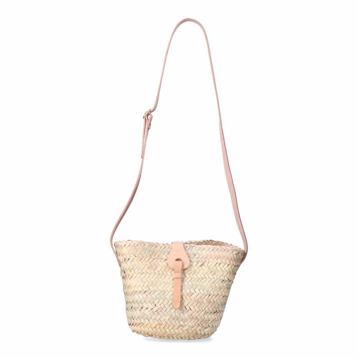 Basics Bolso plano con presilla y asa bandolera