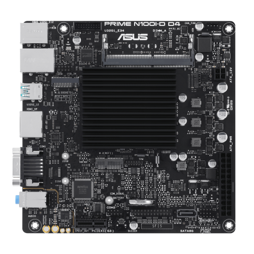 Asus PRIME N100I-D D4 NA con CPU integrada Intel N100 mini ITX