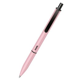 Boligrafo Dohe Retractil Elegance 1,0 Mm (Tinta Azul) Rosa Blister De 4